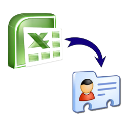 Excel to vCard Converter 